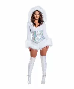 J-Valentine, Inc ACCESSORIES CH332 - PVC Holographic Waist Cincher