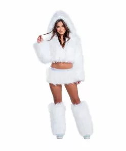 J-Valentine, Inc CL524 - Light-Up Hooded Cropped Jacket