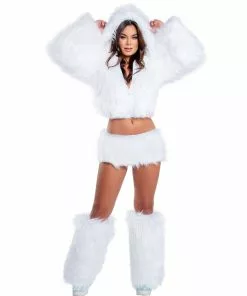 J-Valentine, Inc CL524 - Light-Up Hooded Cropped Jacket