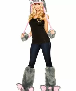 J-Valentine Catalog CS201 - Pink Elephant Gloves ACCESSORIES