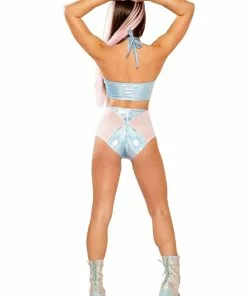 J Valentine TOPS FF104 - DIAMOND HALTER TOP