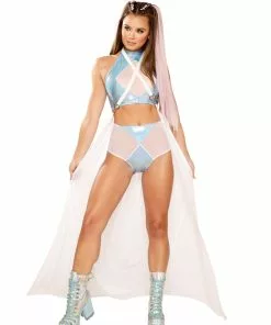 J Valentine TOPS FF104 - DIAMOND HALTER TOP