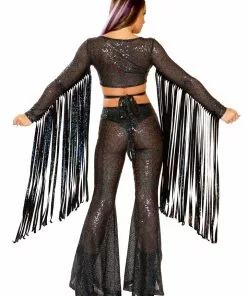 J Valentine FF108 - SEQUIN BELL BOTTOMS