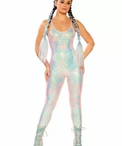 J Valentine FF143 - STRETCH SEQUIN CATSUIT