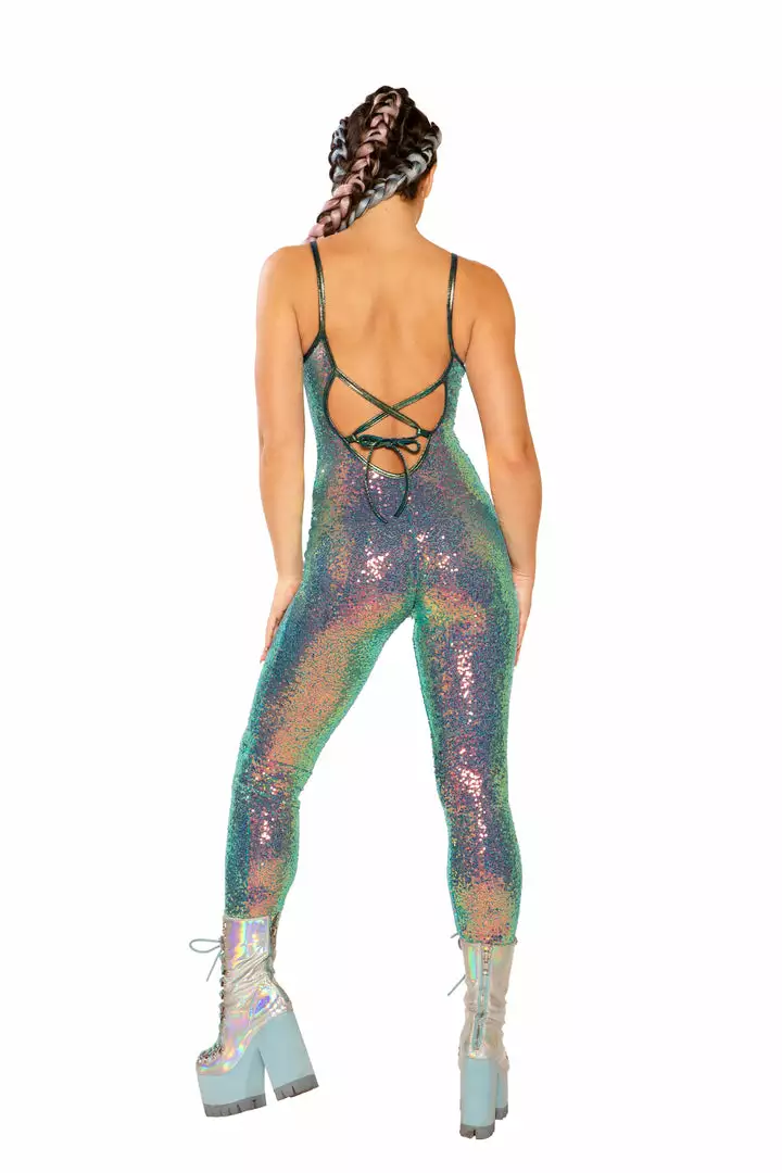 J Valentine FF143 - STRETCH SEQUIN CATSUIT 6 J Valentine FF143 - STRETCH SEQUIN CATSUIT