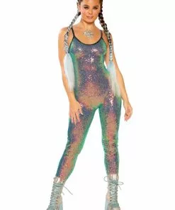 J Valentine FF143 - STRETCH SEQUIN CATSUIT 10 J Valentine FF143 - STRETCH SEQUIN CATSUIT