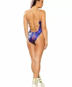 J Valentine FF148 - SEQUIN EMBROIDERED BODYSUIT