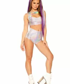 J Valentine FF152 - SIDE PANEL SHORT BOTTOMS