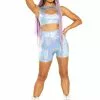 J-Valentine FF254 - Holographic Keyhole Top TOPS