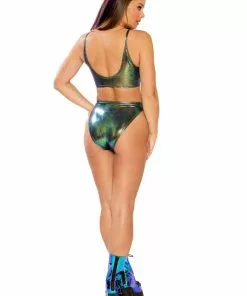 J Valentine FF261 - METALLIC SPAGHETTI TANK TOPS