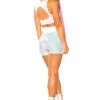 J-Valentine, Inc BOTTOMS FF330 - Sequin Bike Short