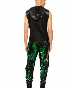 J Valentine FireFly Catalogs FF375 - UNISEX FLIP SEQUIN JOGGERS