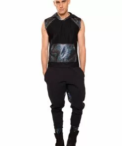 J Valentine BOTTOMS FF177 - UNISEX TWO TONE JOGGERS