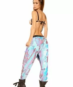 J Valentine FireFly Catalogs FF375 - UNISEX FLIP SEQUIN JOGGERS
