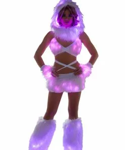 J. Valentine Official Shop 4 J-Valentine, Inc FF427 - Faux Fur Light-Up Skirt FireFly Catalogs