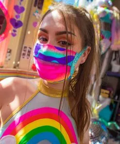 J-Valentine, Inc FF552 - Heavy Brazilian Spandex Pleated Mask