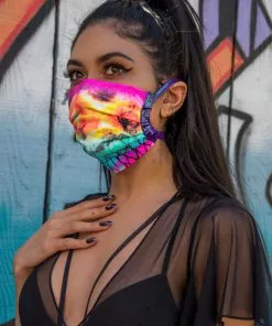 J-Valentine, Inc FF552 - Heavy Brazilian Spandex Pleated Mask