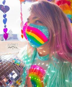 J-Valentine, Inc FF560 - Metallic Tailored Mask