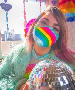 J-Valentine, Inc FF560 - Metallic Tailored Mask