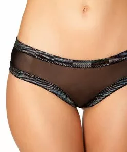 J-Valentine Catalog FF841 - Sheer Shorts With Trim Band