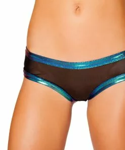 J-Valentine Catalog FF841 - Sheer Shorts With Trim Band