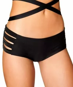 J Valentine BOTTOMS FF921 - Tricot No Seam Strappy Short