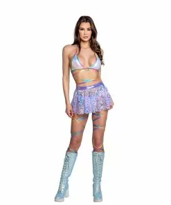 J-Valentine, Inc Skirts FR106 - Ballerina Wrap Skirt