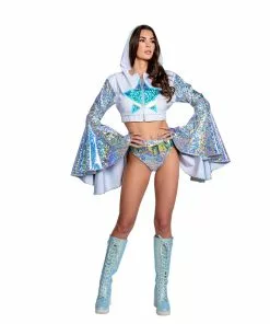 J-Valentine, Inc FR114 - Astro Confetti PVC High-Rise Thong