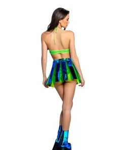 J-Valentine, Inc FR122 - Wavelenght Mesh Chocker Top TOPS