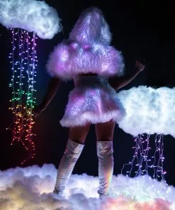 J-Valentine, Inc TOPS FR150 - Light-Up Hooded Shrug