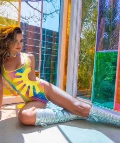 J-Valentine, Inc ONE PIECES FS130 - Sun Cutout Bodysuit