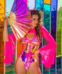 J-Valentine, Inc FS189 - Bell Sleeve Shrug TOPS