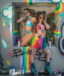 J-Valentine, Inc FF539 - Rainbow & Clouds Short BOTTOMS