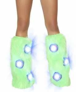 J Valentine OUTERWEAR SF116 - Faux Fur Legwarmers